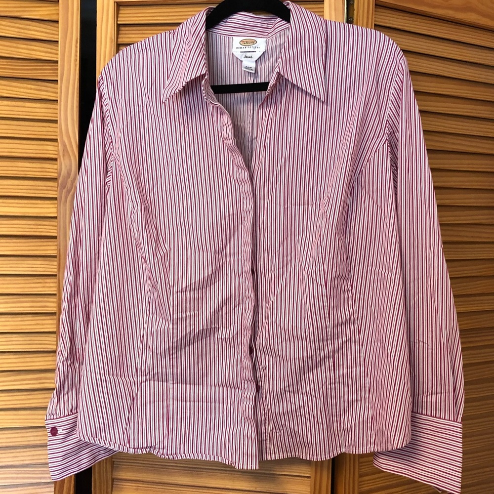 Talbots 20w button down shirt